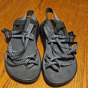 Chaco Black Strappy Sandals